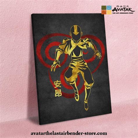 Avatar The Last Airbender Aang Colorfull Wall Decor Wall Art Avatar