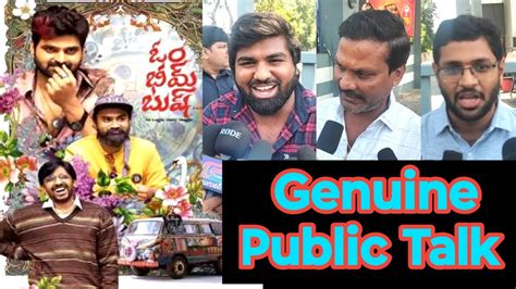 Om Bheem Bush Movie Genuine Public Talk Sree Vishnu Priyadarshi