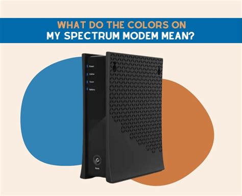 Spectrum Modem Lights Explained What Do The Lights On My Modem Mean