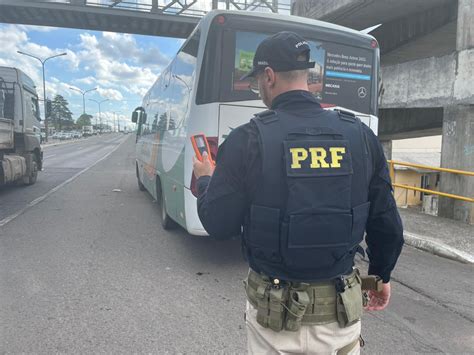 Prf Flagra Motorista De ônibus Dirigindo Embriagado Em Caxias Do Sul