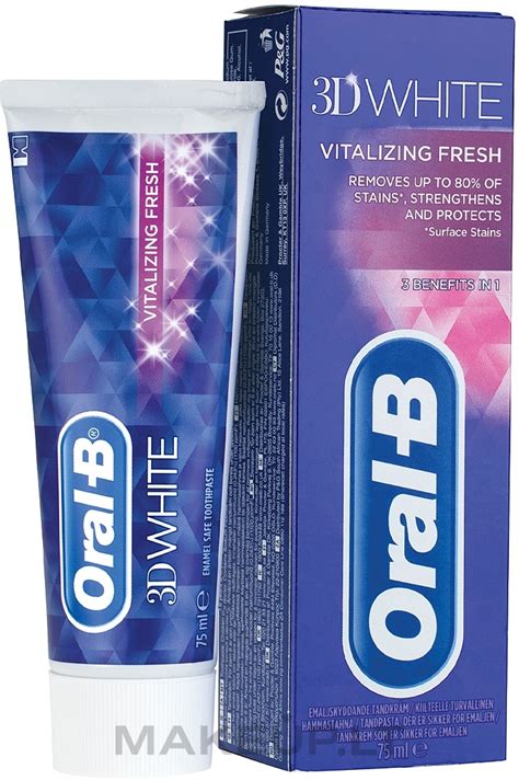 Oral B D White Vitalizing Fresh Toothpaste Dant Pasta Balinamoji