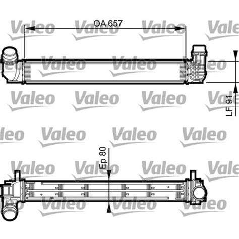 Valeo Ladeluftk Hler Turbok Hler Passend F R