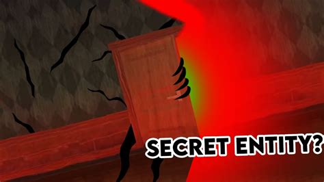 New Roblox Doors Secret Entity Youtube