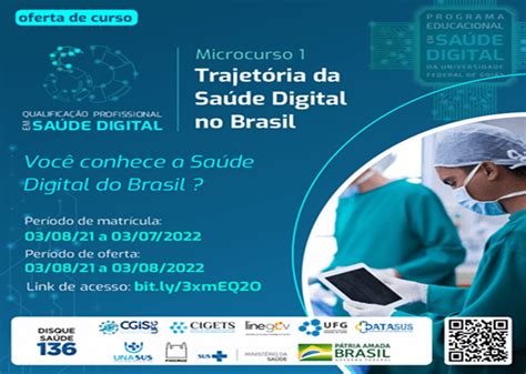 Una Sus Ufg Lança Nova Oferta Do Curso Sobre Trajetória Da Saúde