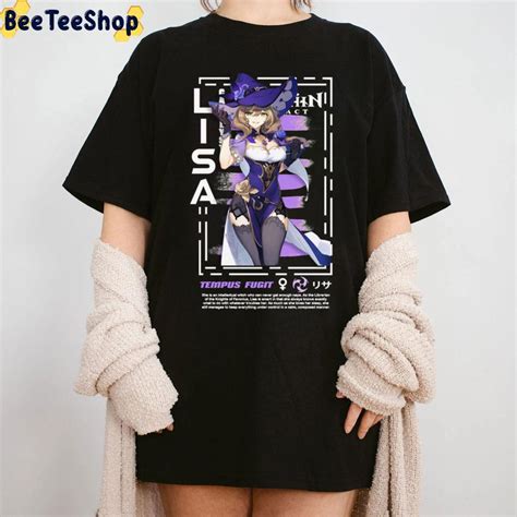 Lisa Genshin Impact Game Trending Unisex T Shirt Beeteeshop