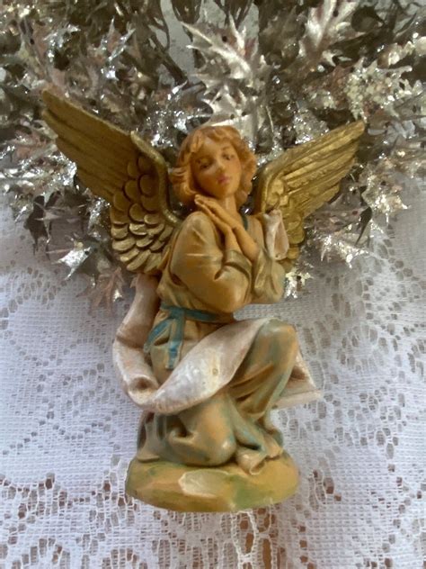 Vintage Fontanini Angel Italian Depose Angel Christmas Nativity Angel