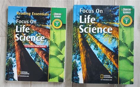 FOCUS ON LIFE SCIENCE GRADE 7 CALIFORNIA EDITION Douglas Fisher Text