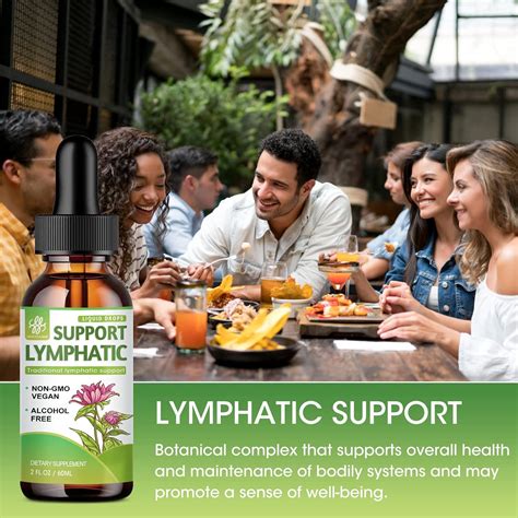 Buy Lymphatic Drainage Support Drops Lymphatic Cleanse Supplement For Immune Support Natural