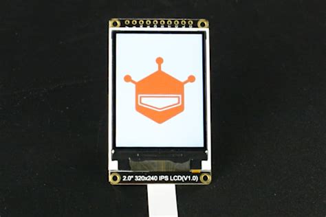 Fermion Ips Tft Lcd With A Microsd Socket For Arduino Dfrobot