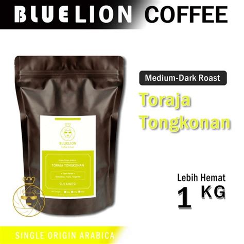 Jual Toraja Tongkonan Kg Single Origin Coffee Kopi Bluelion Di