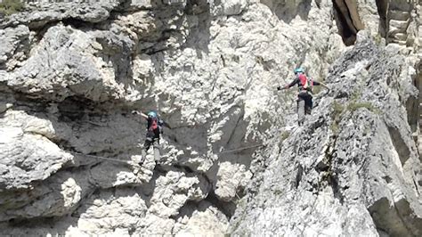 The Bridge Of Doom Via Ferrata Des Bettieres Haute Savoie French