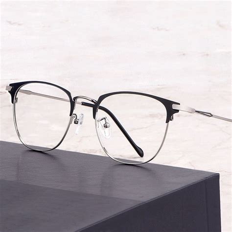 Hotochki Unisex Full Rim Alloy Frame Eyeglasses 3389 Glasses Trends