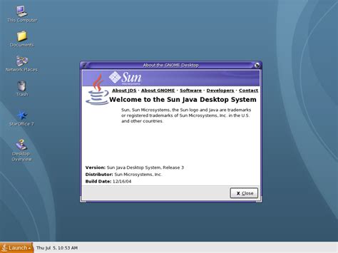 Solaris 10 Java Desktop System - OSome GUI Gallery