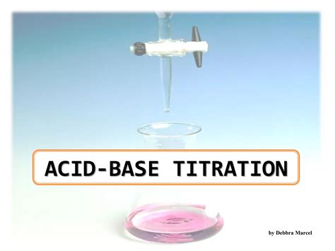 acid base titration