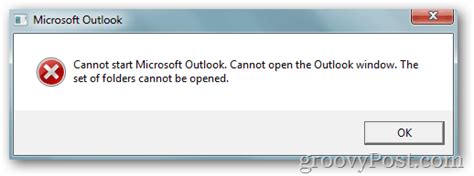 Outlook How To Fix Error Cannot Start Outlook Or Open The Outlook