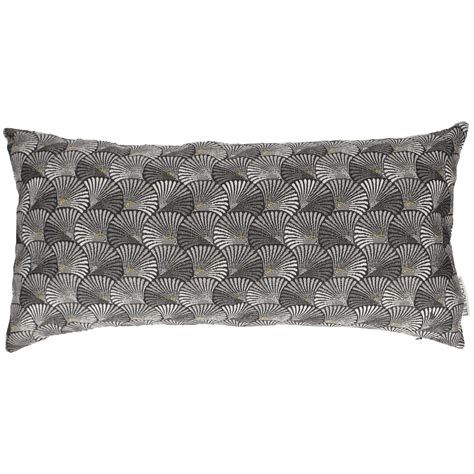 Housse De Coussin 30x60 Cm SHELL Gris Argent Leroy Merlin