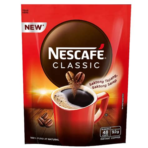 Nescafe Classic Coffee 92g Shopee Philippines