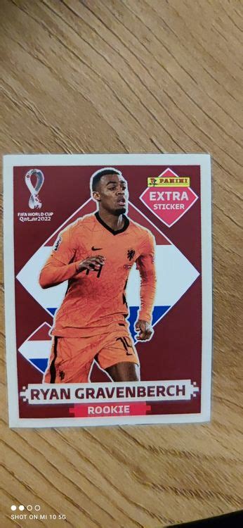 Panini WM 2022 Extra Sticker Ryan Gravenberch Kaufen Auf Ricardo