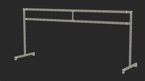 Portable Ballet Barre 3D Model - TurboSquid 2007304