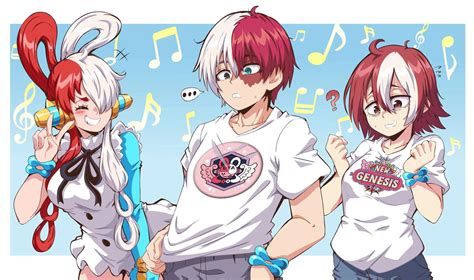 Todoroki x Uta - New Fans! by HidekiRider07 on DeviantArt