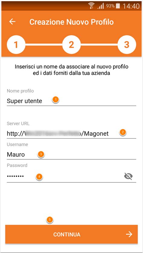 Come creare il profilo utente sull'App di Perfetto – Perfetto Support