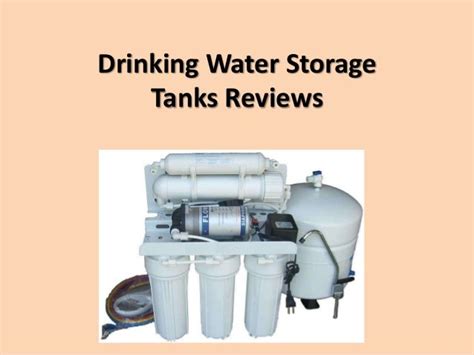 Drinking Water Storage Tanks Reviews