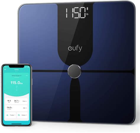 Anker Eufy, Smart Scale P1 -Bluetooth Digital weight Scale-14 Measurements - Black (t9147k11 ...