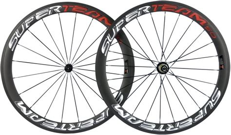 Amazon Superteam Carbon Fiber Road Bike Wheels C Clincher