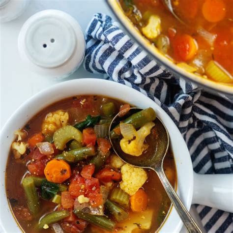 Easy Hearty Keto Vegetable Soup That Low Carb Life