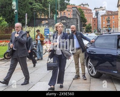 Milano Italia St May Letizia Moratti Alla Commemorazione Del