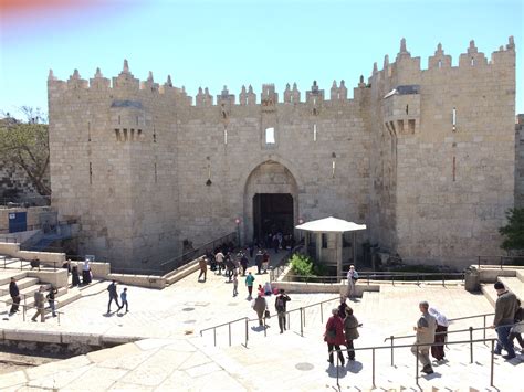 Old City Damascus Gate Damascus Gate, Old City, Jerusalem, Mount ...