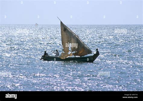 Fishing Boat Lake Victoria Kenya Uganda Stock Photo Alamy