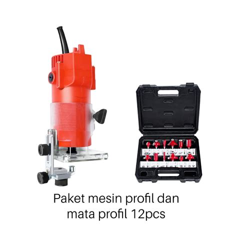 Jual Mesin Profil Router Trimmer Kayu Kayu Ukir Mm W Rpm