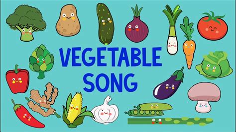 Vegetable Song For Children Youtube