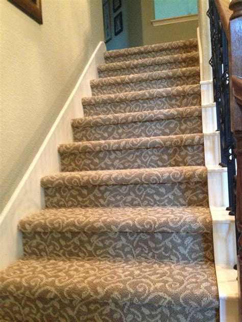 Tuftex Bella Flora Carpet Stairs Traditional Staircase Austin