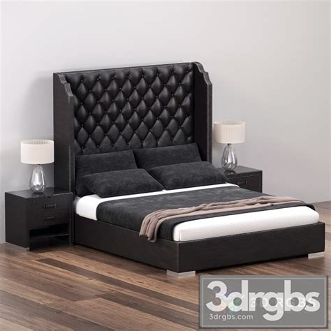 Download Tiffany Bed 02 model - 3DRGBs