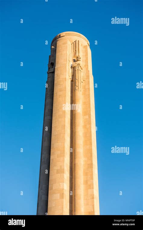 Liberty Tower at the National World War I Museum and Memorial Stock ...