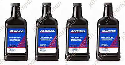 ACDelco 10 5074 Power Steering Fluid 16oz Pack Of 4 For Chevorlet GMC