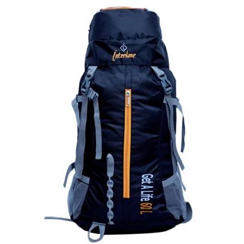 Interlane Polyester Black Trekking Rucksacks Bag Number Of