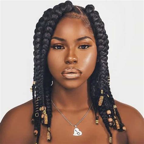 Top 50 Jumbo Box Braids Ideas To Try