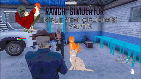 Ekİple Yenİ ÇİflİĞİmİzİ Yaptik Ranch SİmulatÖr Tavuk Domuz 1 Youtube