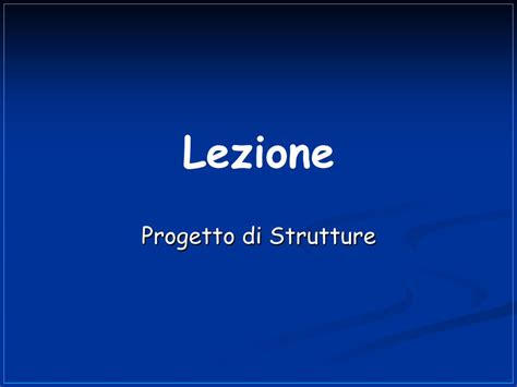 PDF Lezione 25 Strutture Norma Sismica Tipologie Strutturali Cls