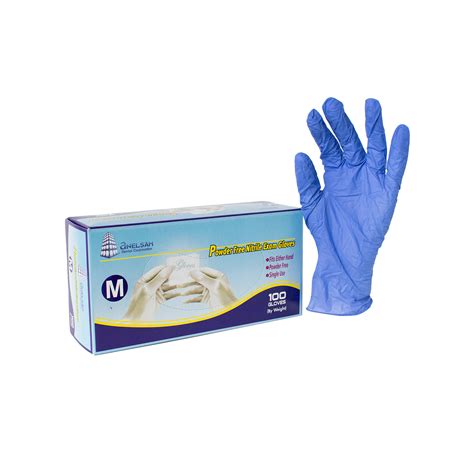 GUANTES AZUL DE NITRILO MEDIANO ANELSAM Anelsam