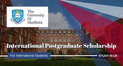 International Postgraduate Scholarship At The University Of Sheffield