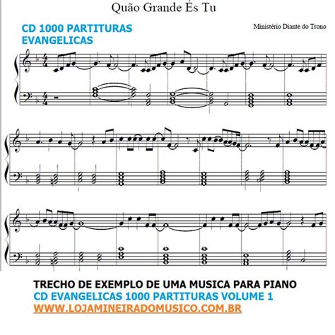 Exemplo De Evangelica Partitura Para Piano Cd Tray Flickr