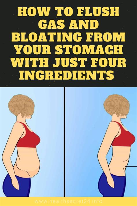 How To Flush Gas And Bloating From Your Stomach With Health