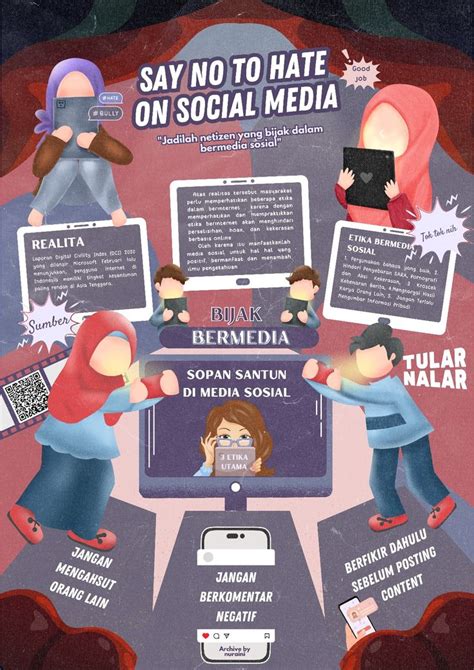 Poster Bijak Bermedia In Pengetahuan Bijak Poster