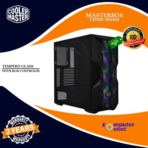 Jual Cooler Master Casing Masterbox Td Mesh Ctrl Shopee Indonesia