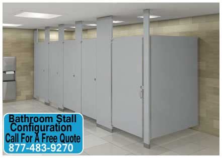 Bathroom Stall Configuration, Design, Installation-Repair