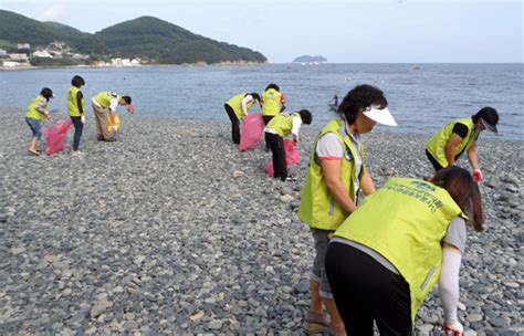 거제시관광협의회 해변 환경정화활동 실시 뉴스앤거제